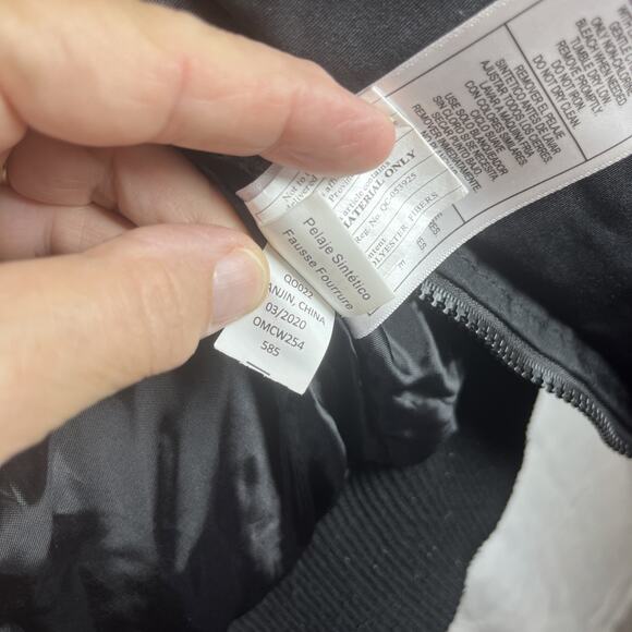 Canada WeatherGear Mens Black Bomber Jacket Hooded Parka Coat Size XL - Picture 14 of 15